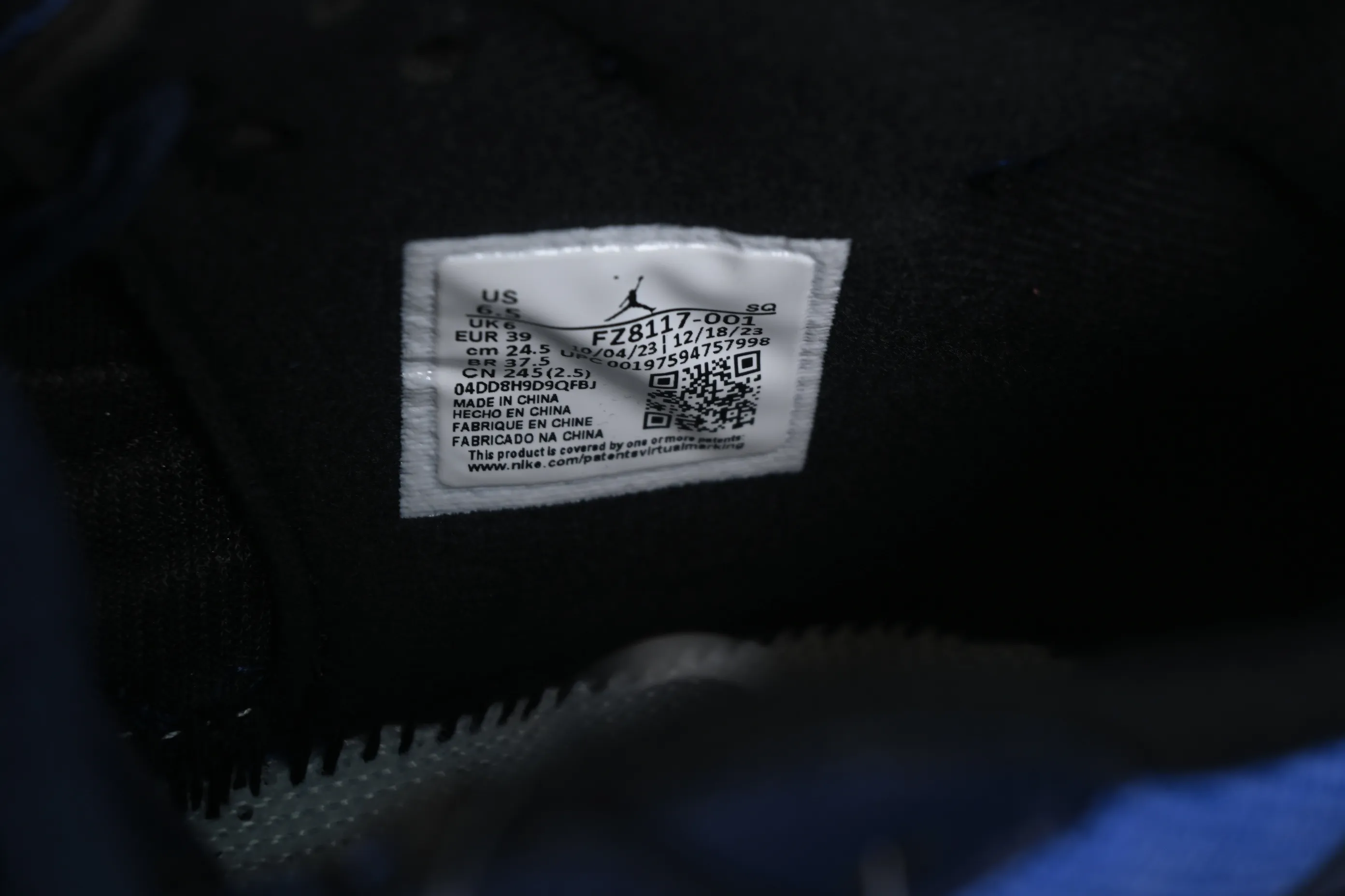 All categories Air Jordan Jordan series basketball shoes Air Jordan 1 Low F version Travis Scott x Jordan Cut The Check AJ1 Joe 1 hook and loop fashion basketball shoes FZ8117-001